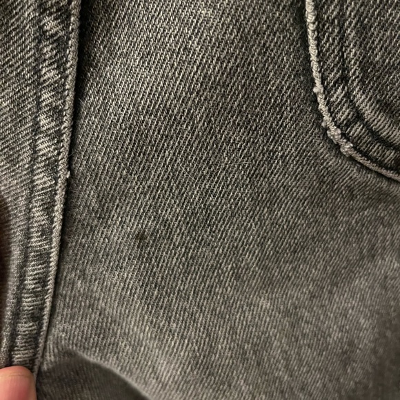 Vintage Lee washed straight black jeans - Picture 5 of 8